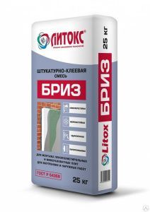 Штукатурно-клеевая смесь Литокс Бриз 25 кг (56)